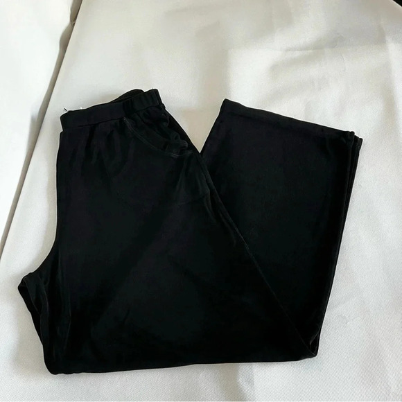 Chico's Pants - Chico's Travelers Wide Leg Pocket Pants Size 3 (XL/16) Black Non Wrinkle